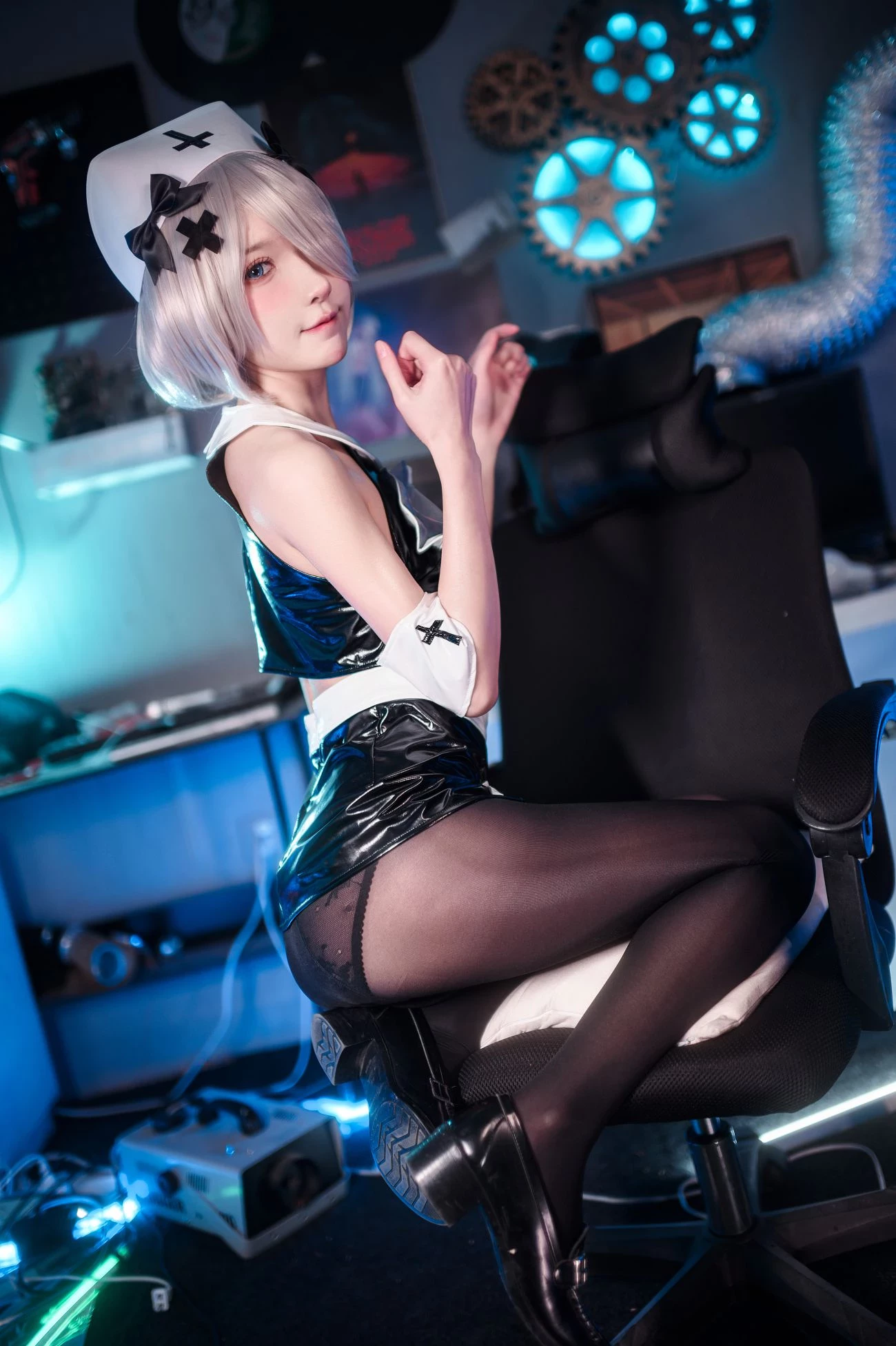 COSPLAY阿包也是兔娘 阿包護士