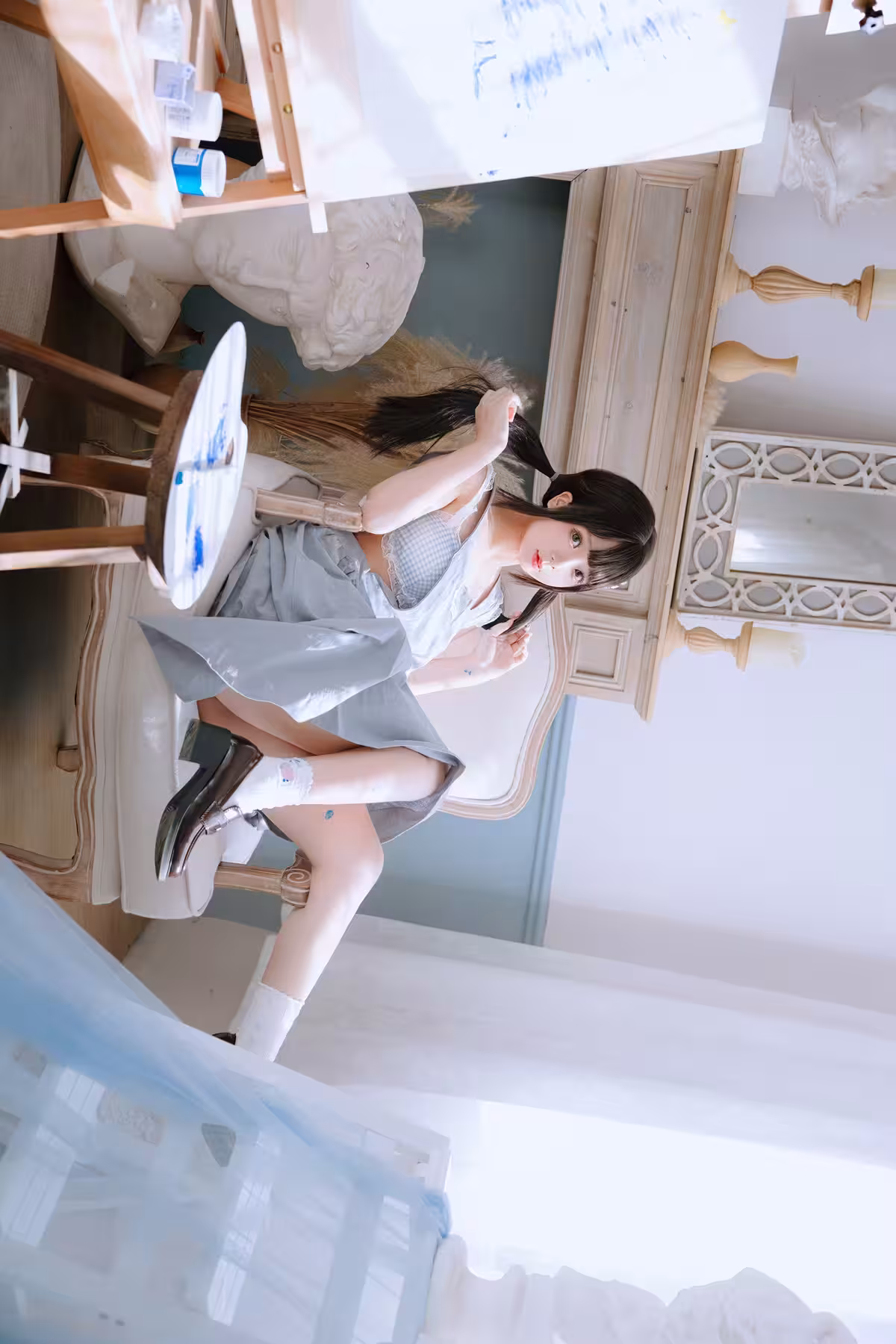 Cosplay Rinaijiao日奈嬌 – 美術生