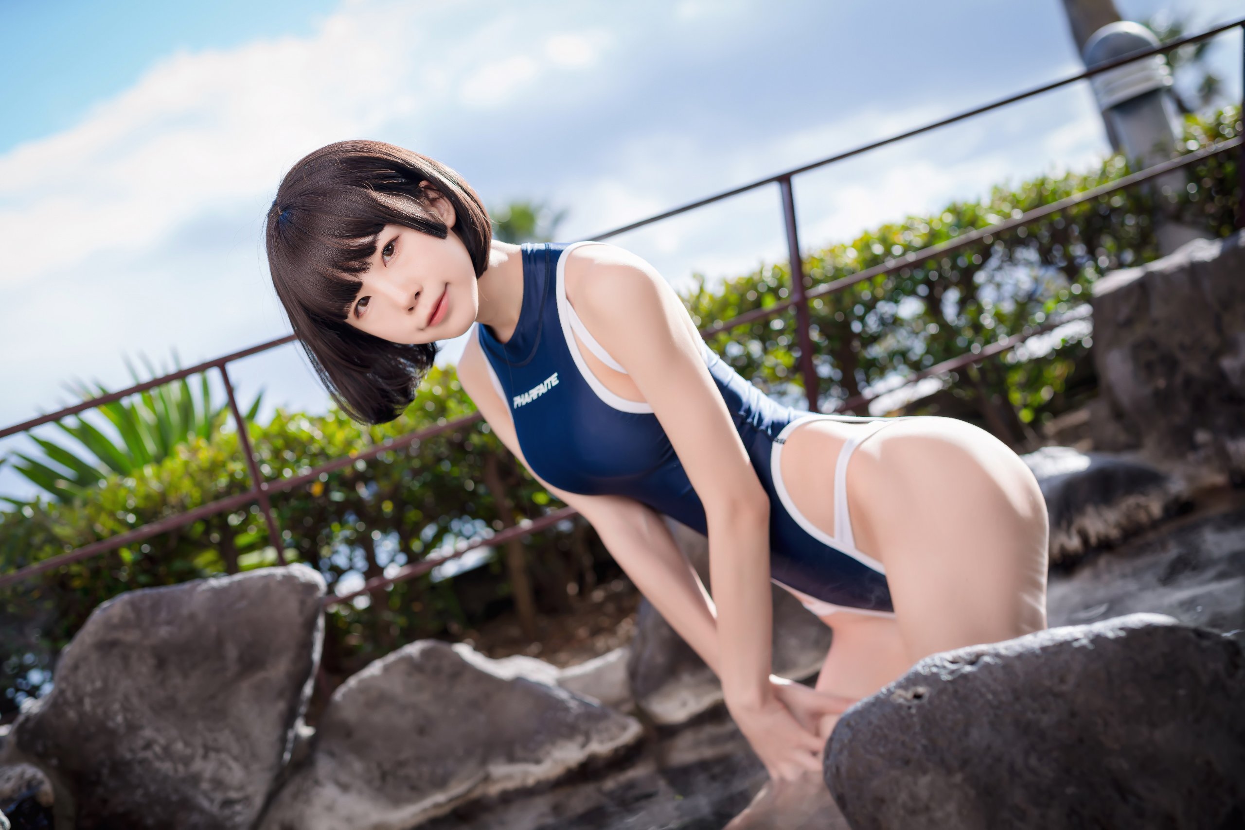 [水淼aqua] Vol.079 竞泳水着