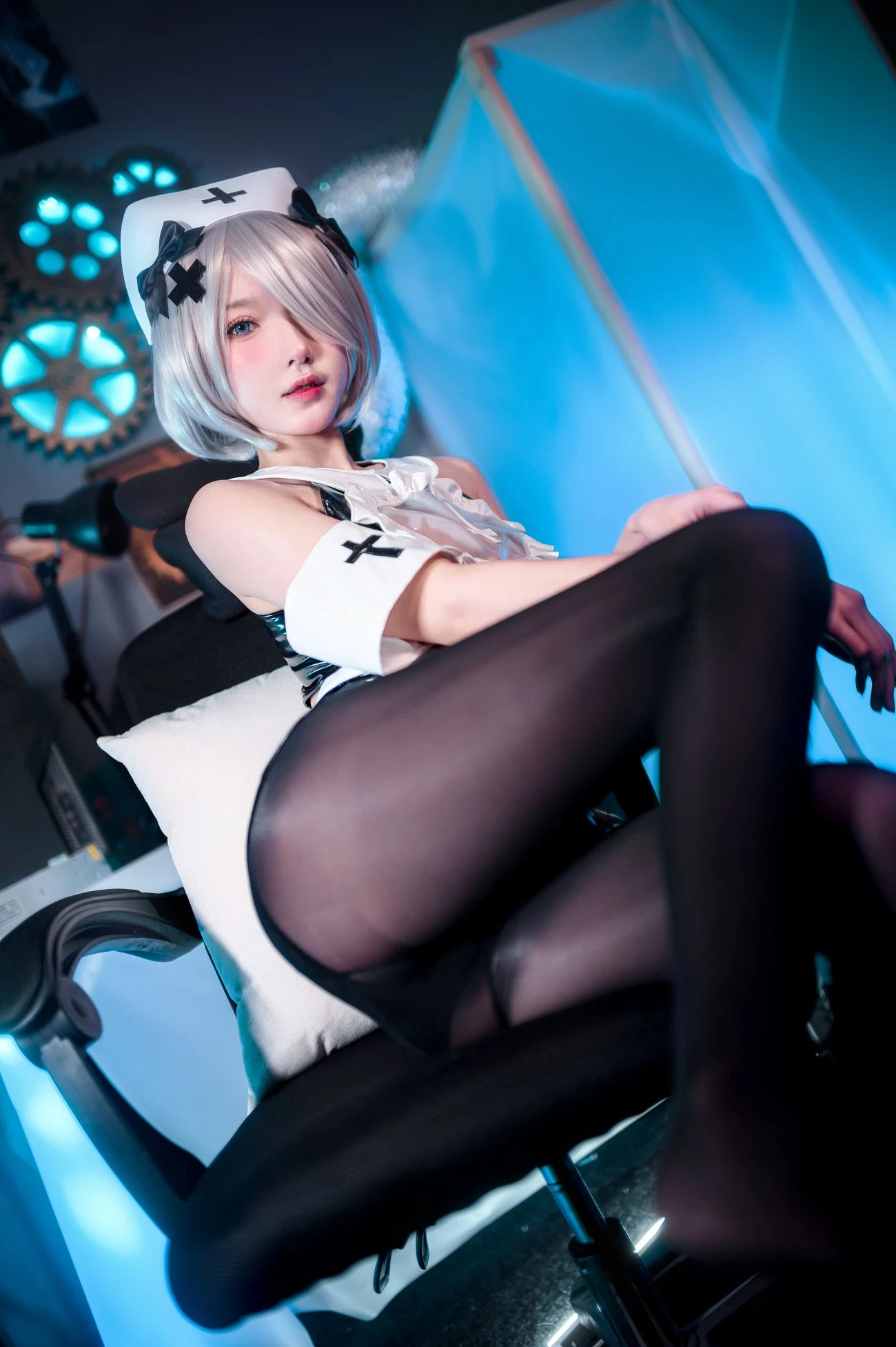 COSPLAY阿包也是兔娘 阿包護士