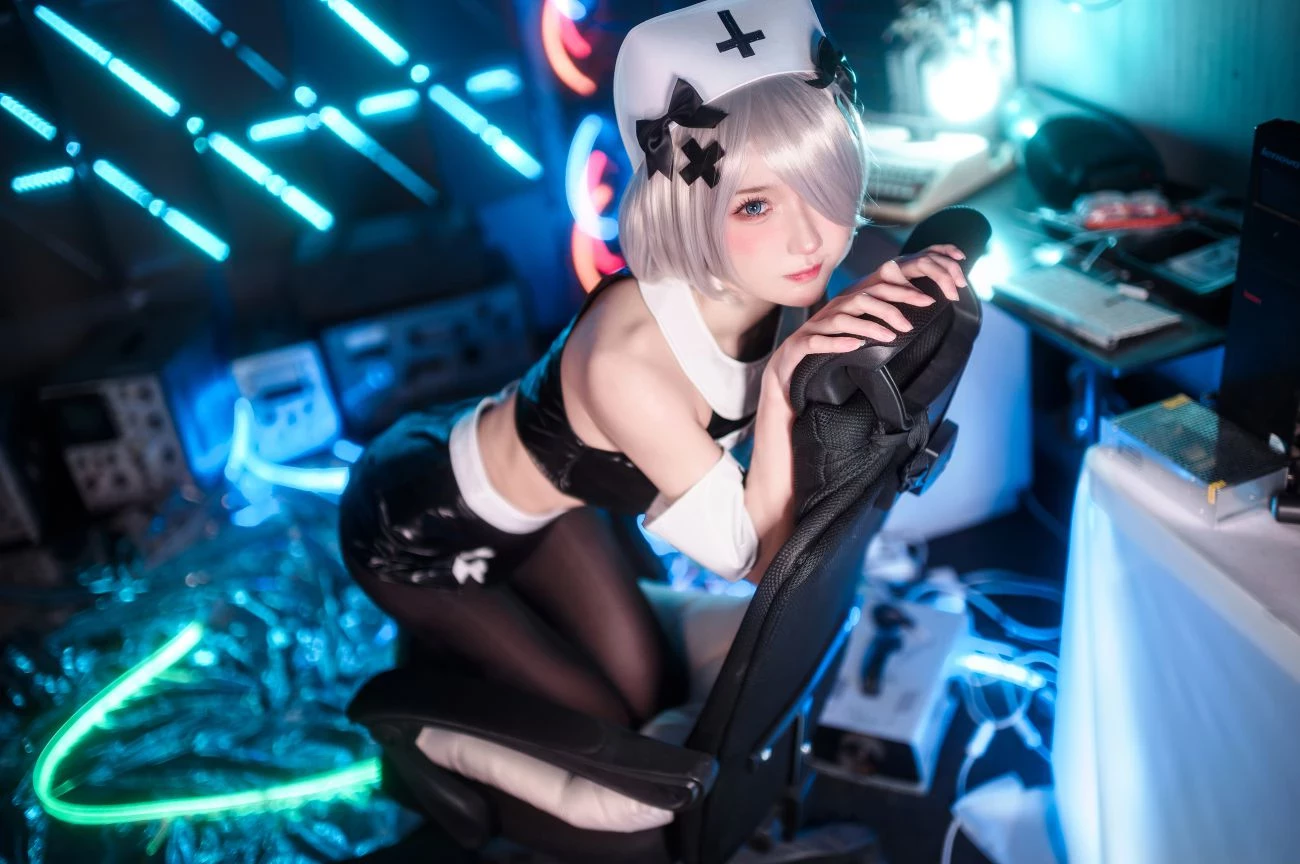 COSPLAY阿包也是兔娘 阿包護士