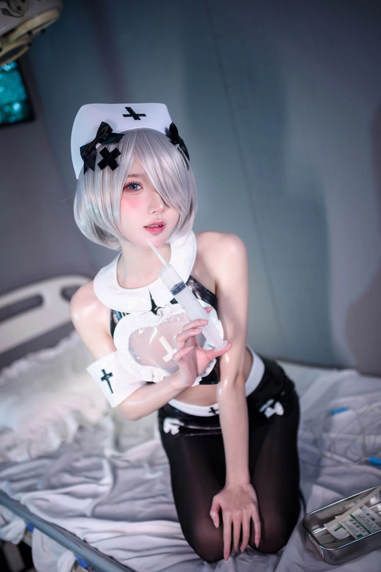 COSPLAY阿包也是兔娘 阿包護士